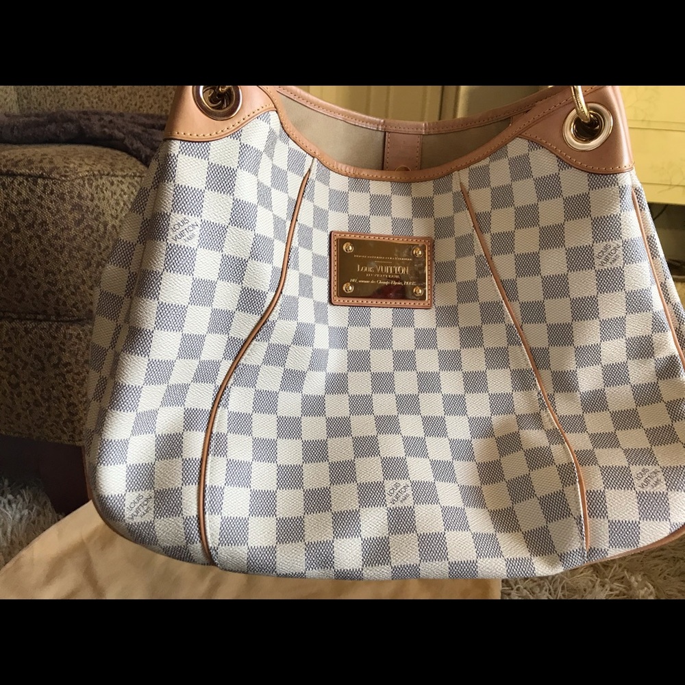Louis Vuitton: Galleria Pm Damier Azur